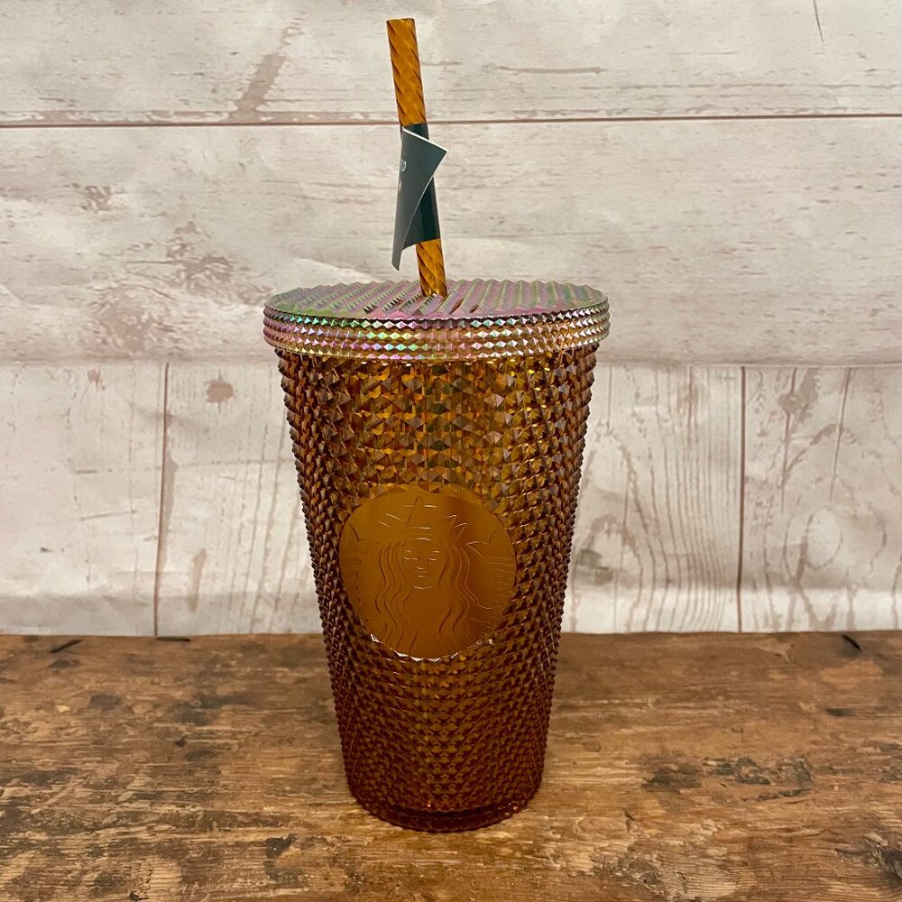 Starbucks 50 years limited edition iridescent bronze tumbler